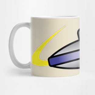 50's Flying Saucer Retro Style Mug